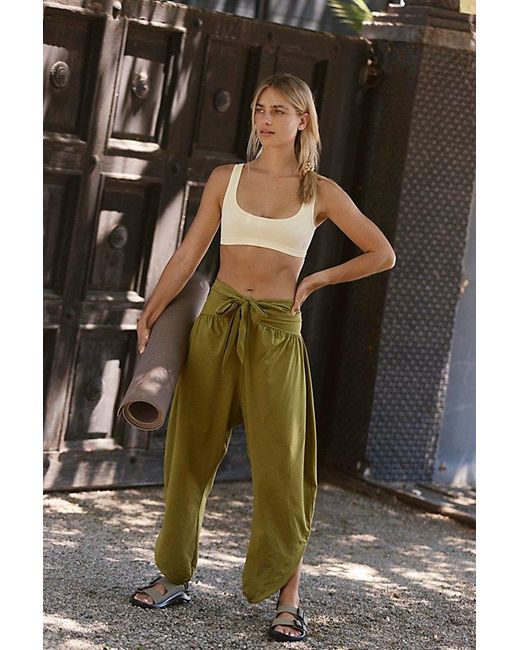 Fp Movement Green Retreat Yoga Pants