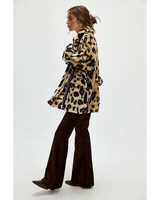 Free People Blue Bella Coat Jacket
