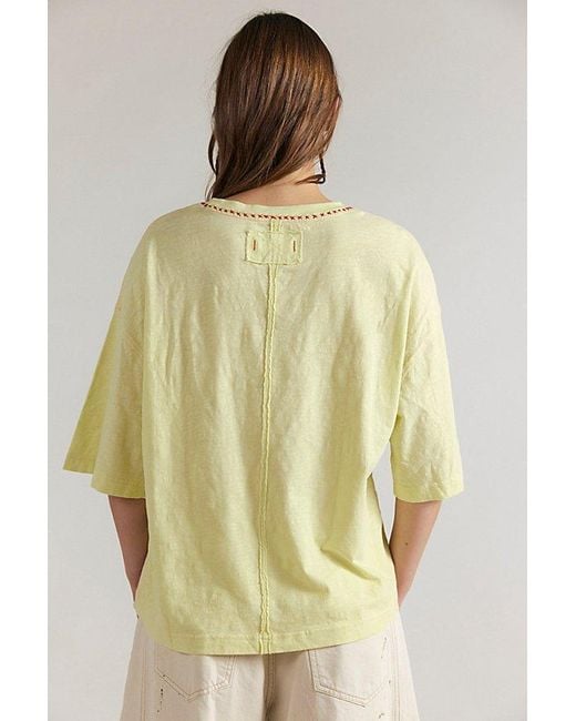 Free People Multicolor Spring Tee