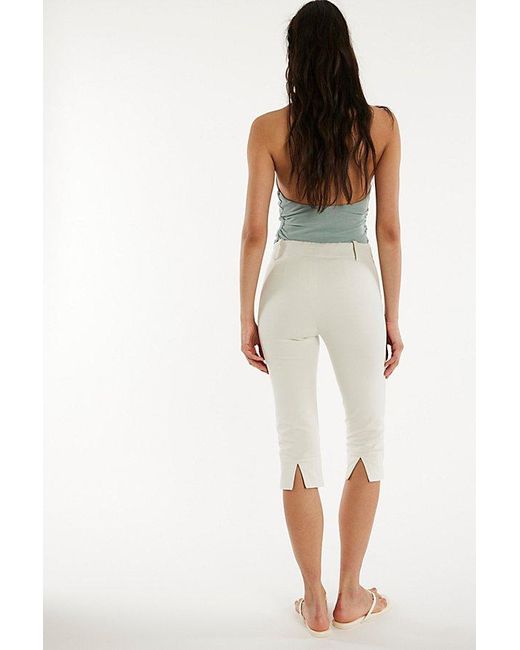 Free People Multicolor Bette Super Slim Capris