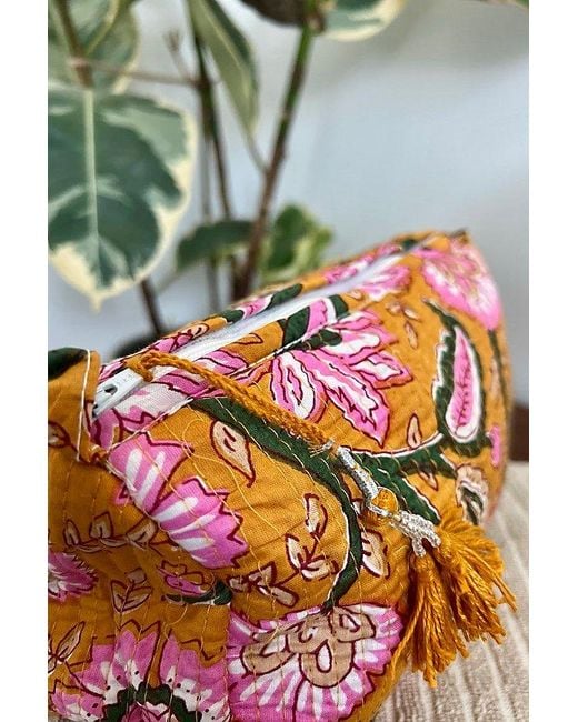 Be Deva Gray Kela Cosmetic Bag