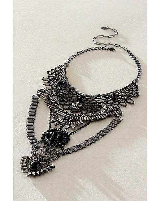 Free People Multicolor Only Dreaming Statement Collar Necklace
