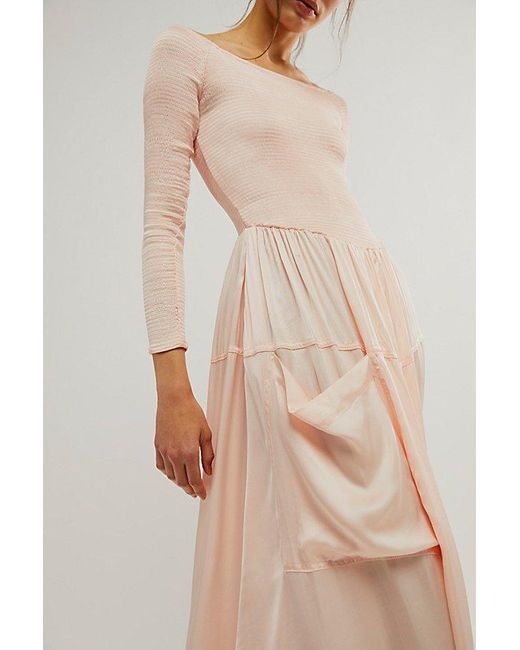 Free People Natural Lucky Love Midi