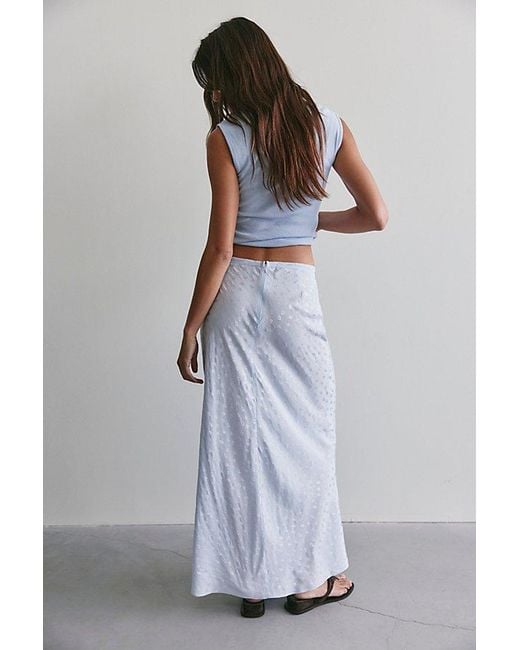 Free People Multicolor Bonita Solid Maxi Skirt