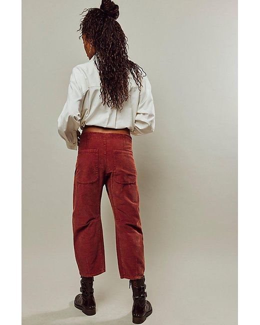 Free People Red We The Free Osaka Cord Jeans