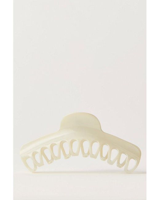 Free People Pink Amelie Acetate Claw Clip