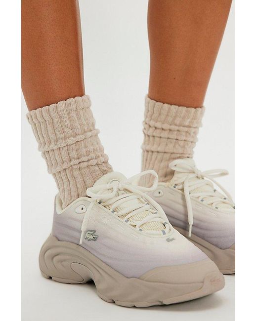 Lacoste White Spinor Sneakers