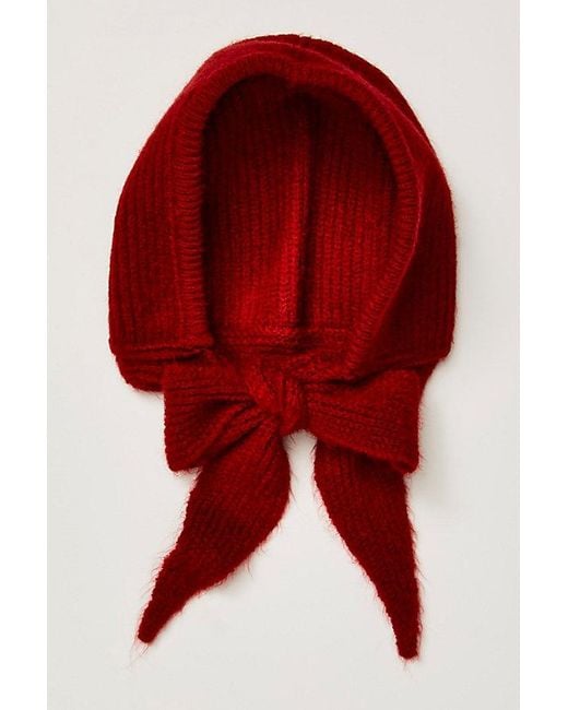 Free People Red Balabonnet