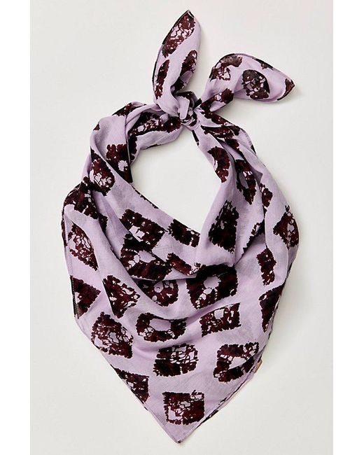 Free People Pink Beach Daze Cotton Bandana