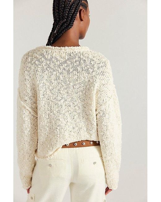 Free People Black Firefly Pullover
