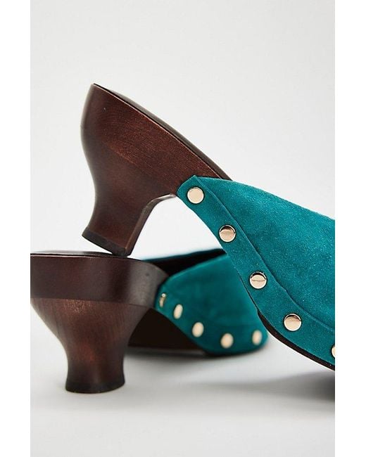 Jeffrey Campbell Red Blakeney Mini Clogs