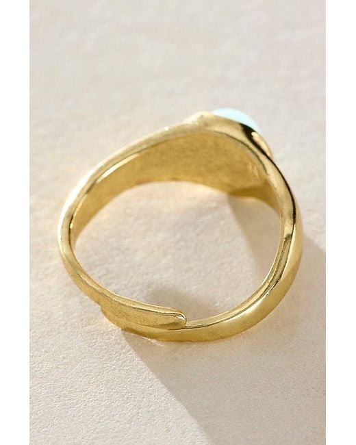 Free People Natural Heart Eyes Toe Ring