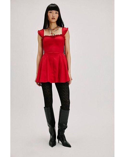 Free People Brown Kiki Kitten Heel Boots