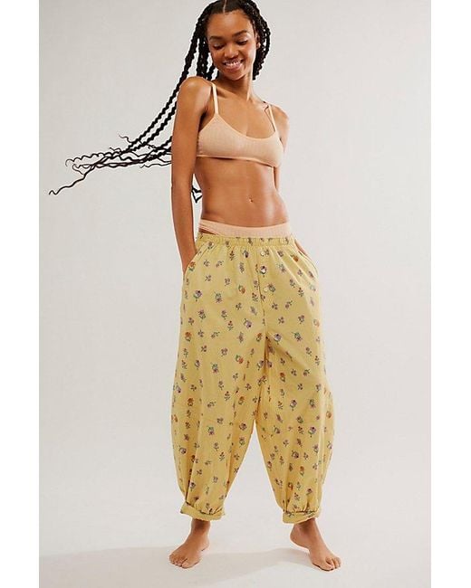 Intimately By Free People Multicolor Sunday Morning Lounge Trousers
