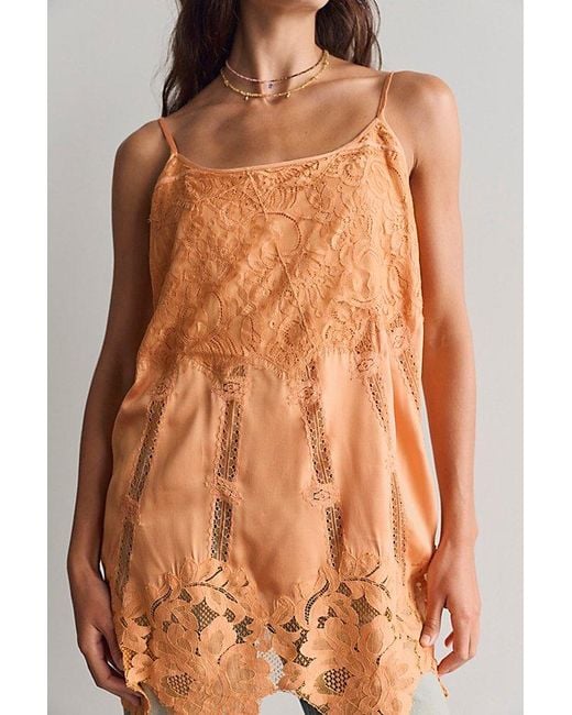 Intimately By Free People Multicolor Sweet Heirloom Mini Slip Dress By