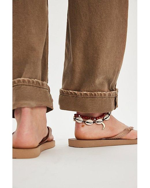 Havaianas Natural Top Classic Flip Flops