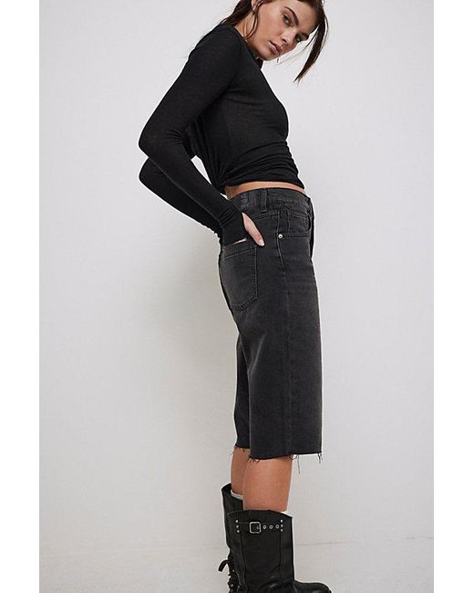 Free People Gray We The Free Jam Session Relaxed Capri Jeans