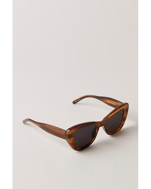 Free People Blue Laguna Butterfly Sunglasses