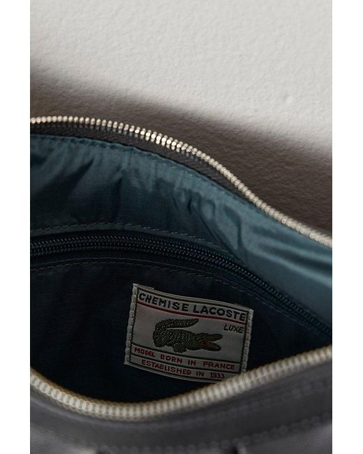 Lacoste Black Large Lenglen Bag