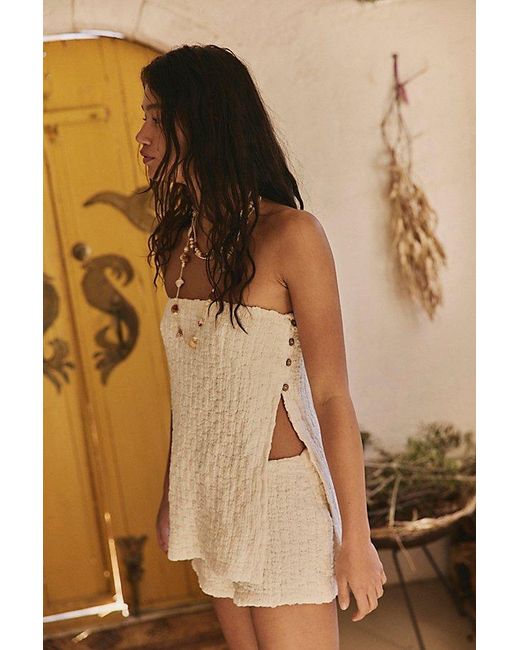 free-est Brown Short Set By