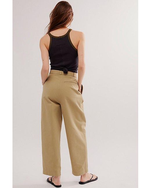 Agolde Natural Becker Chino Trousers