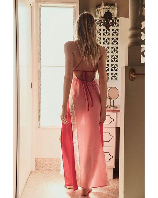 Free People Some Kind Of Love Maxi Slip Dress in Pink | Lyst Free People Some Kind Of Love Maxi Slip Dress in Pink | Lyst