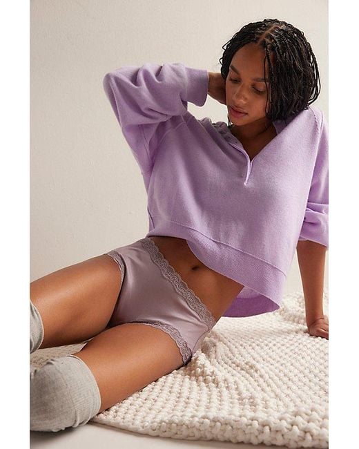 Uwila Warrior Purple Soft Silk Briefs