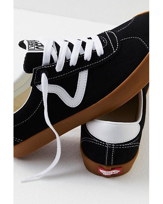 Vans Black Sport Low Suede Sneakers