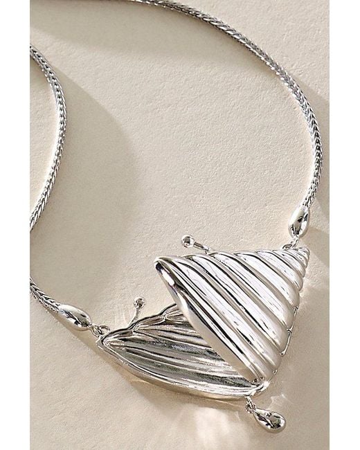 Free People Natural Calista Pendant Necklace