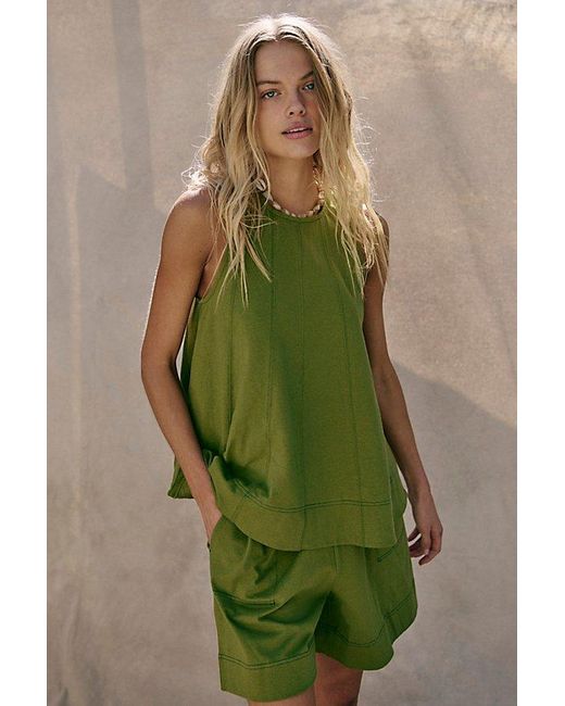 Free People Green Strada Set