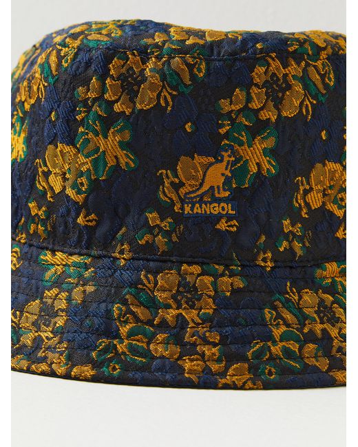 Free People Kangol Floral Jacquard Rev Bucket Hat in Green | Lyst