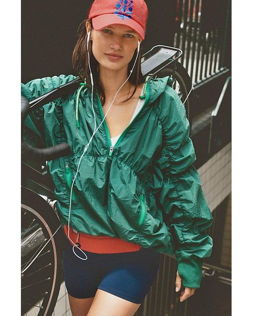 Fp Movement Green Happy Camper Pullover