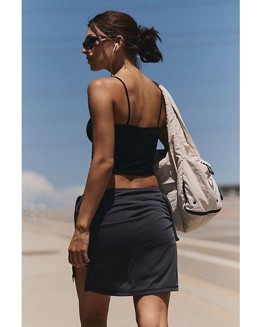 Fp Movement Blue Keep It Up Layer Skort