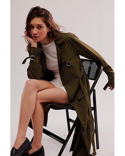 The Ragged Priest Natural Trench Coat Jacket