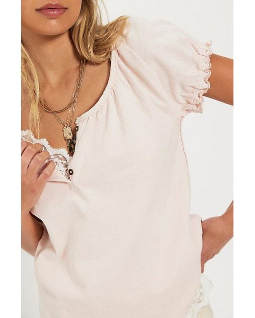 Free People Multicolor Issa Tee