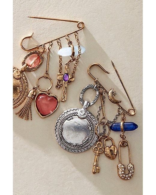 Free People Metallic Carry On Dangle Pin