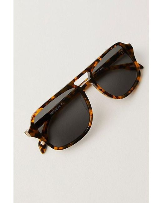 Machete Black Jane Aviator Sunglasses