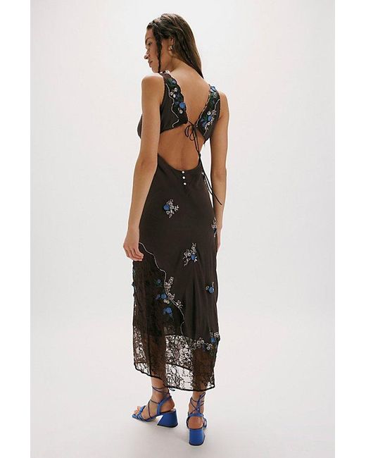 Free People Multicolor Meet Again Midi Dress