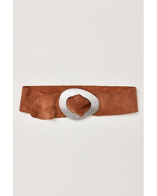 Free People Brown Freya Waist Belt
