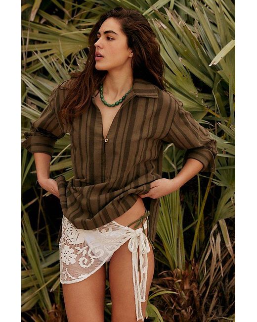 free-est Green Fallon Pant Set By