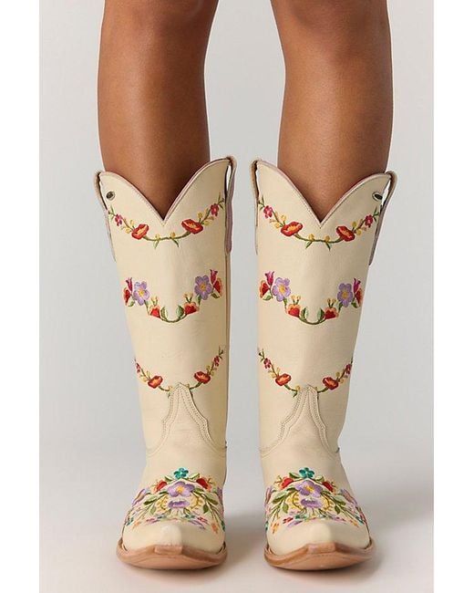 Mexicana Natural Midsommar Western Boots Shoe By