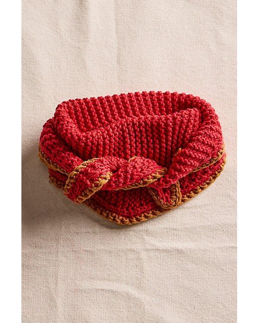 Free People Red Edith Bandana