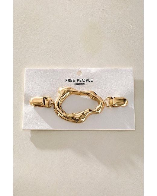 Free People Natural Gather Round Cinch Pin