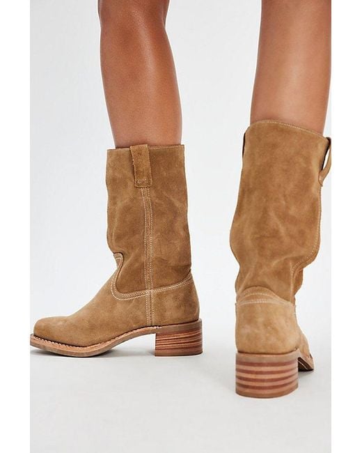 Frye Brown Campus 12R Boots