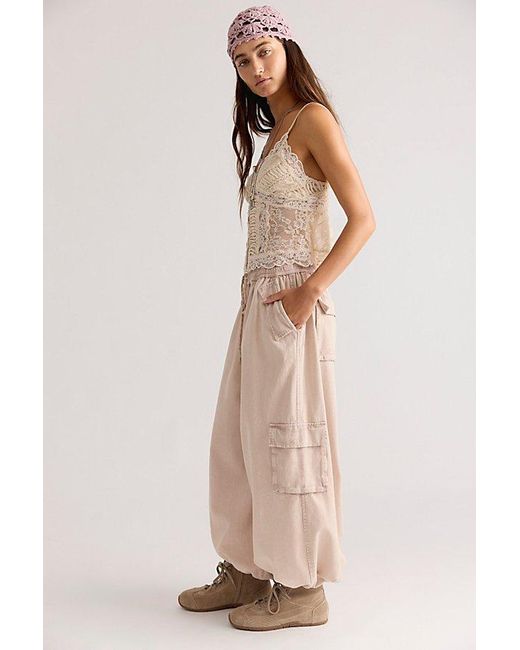 Free People Multicolor Bobbi Pull-On Cargo Trousers