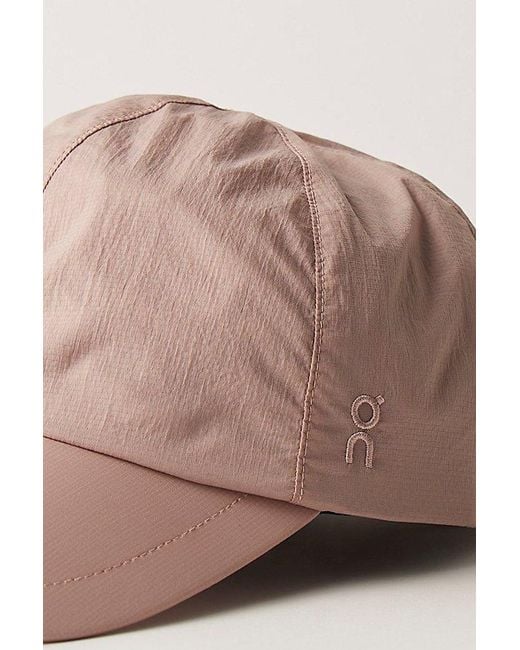 On Shoes Pink Cap