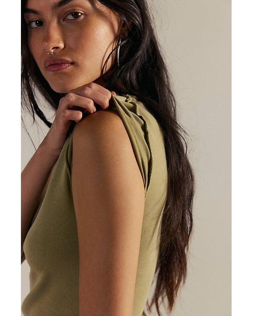 Free People Green Ever Had Tee