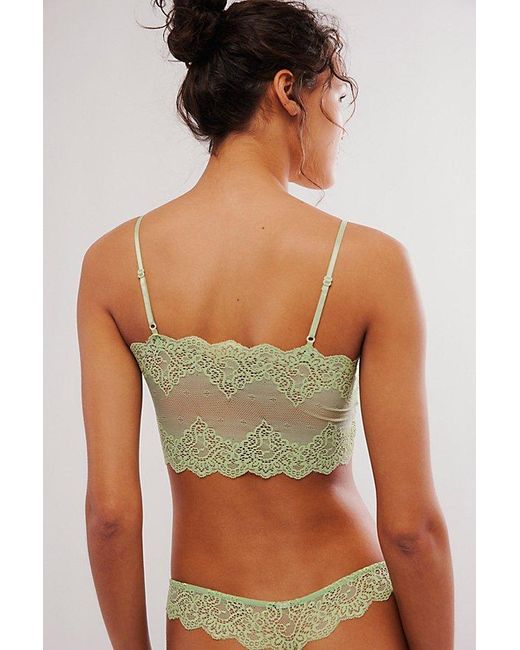Only Hearts Green So Fine Lace Crop