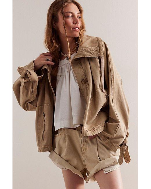 Free People Brown We The Free Madeline Jacket