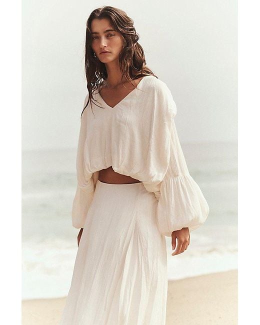 free-est Natural Elena Skirt Set By